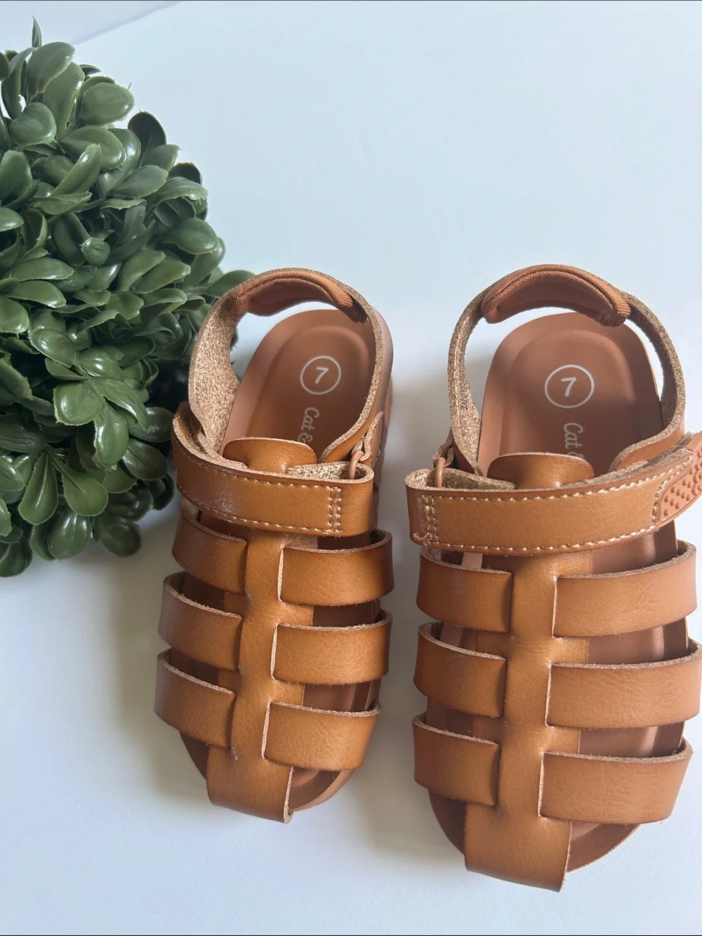 Cat & Jack Tan Brown Sandals for Kids